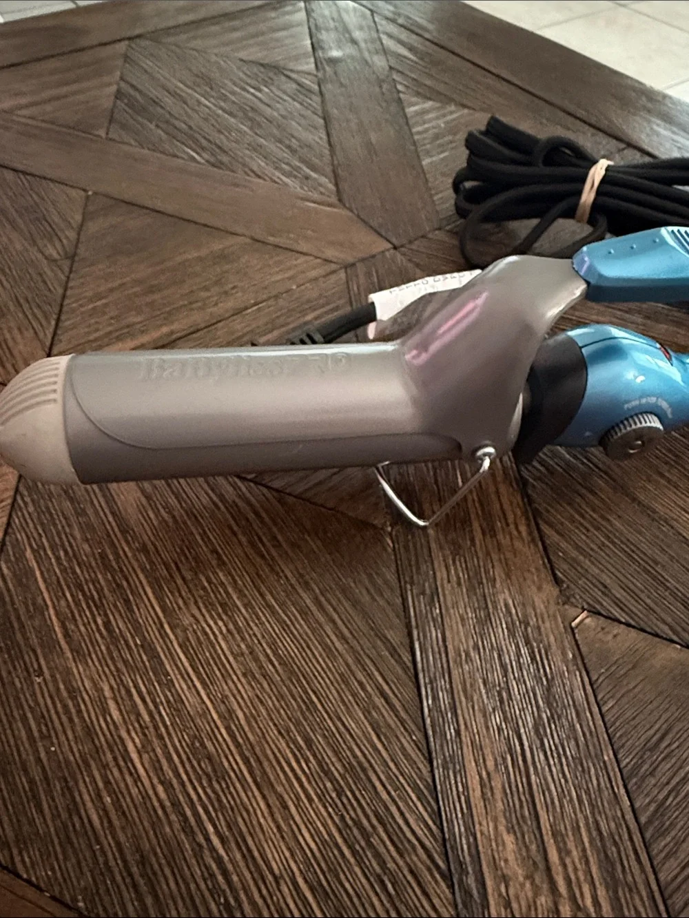 BaBylissPRO Nano Titanium 1.5” Spring Curling Iron 1 1/2” Barrel BNWOT Never Use